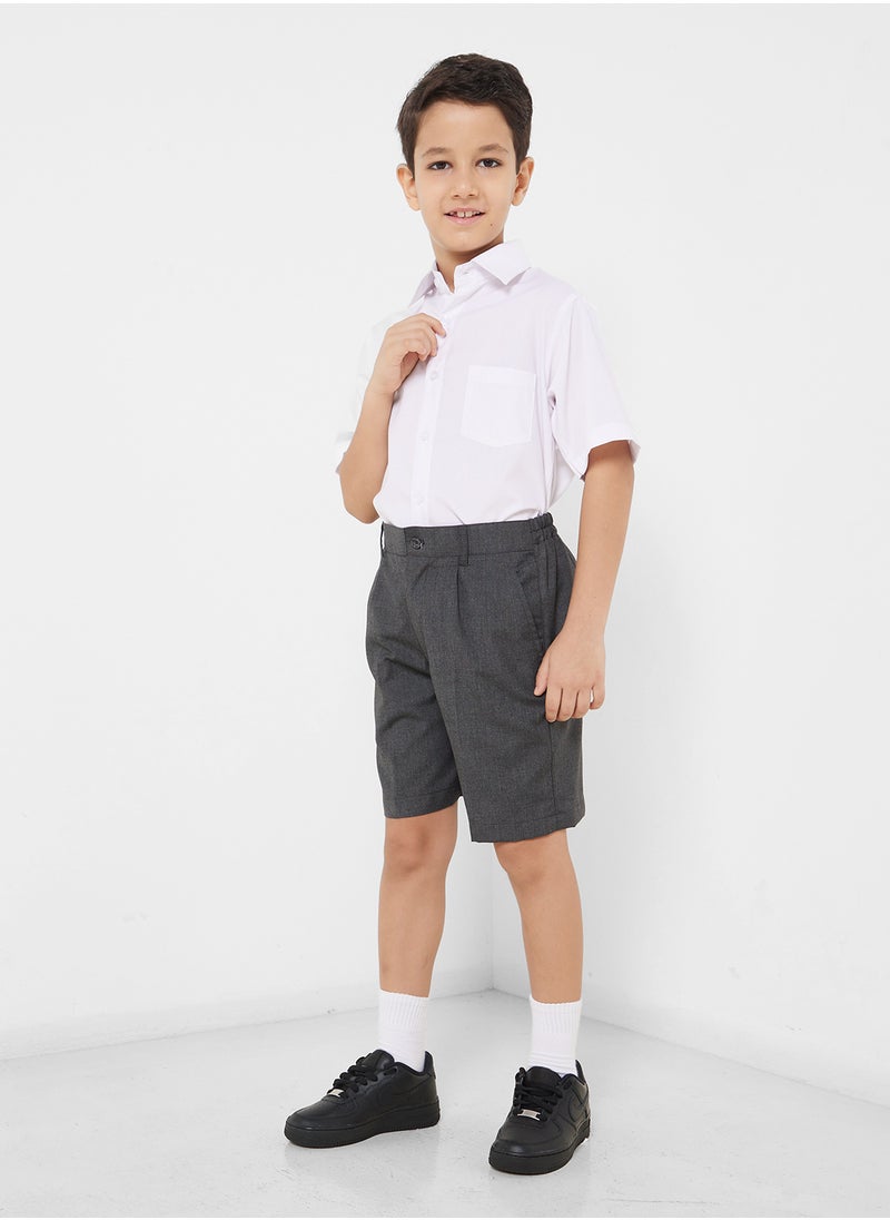 hayas closet Kids School Uniform Half Sleeve Shirt  - Image 4