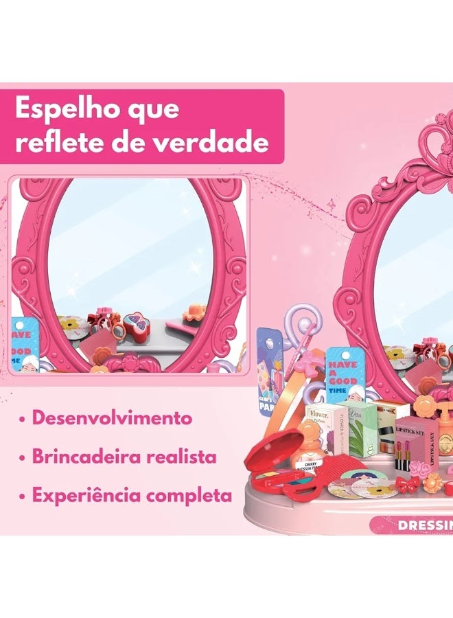 فاميلي طاولة تسريحه بناتي 46 قطعة  18-2975193 - Image 2