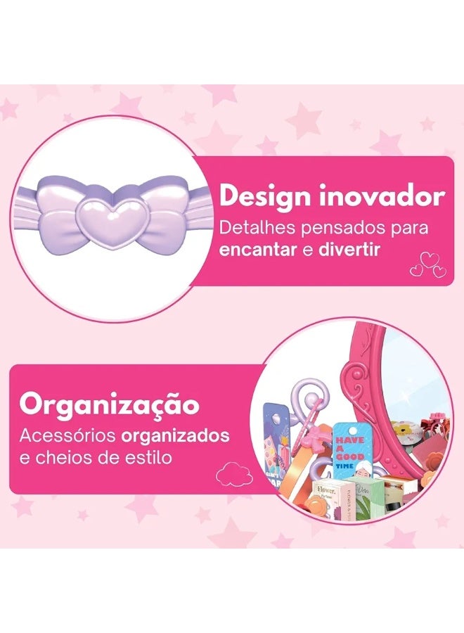 فاميلي طاولة تسريحه بناتي 46 قطعة  18-2975193 - Image 3