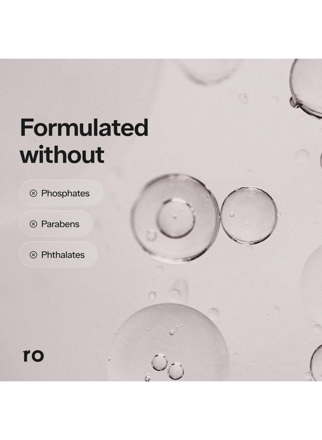 Roman Ro Men's Revive Shampoo & Restore Conditioner Duo | Exfoliates, Clarifies, Fortifies & Moisturizes for Thicker Looking Hair, Made Without Sulfates, Parabens, or Phthalates | 8 fl oz (Pack of 2) - Image 5