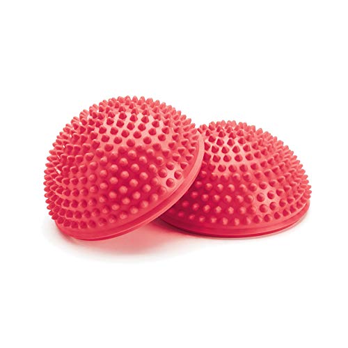 Merrithew Balance & Therapy Dome, Pair (Red), 6.5 inch / 16.5 cm Each - Image 3