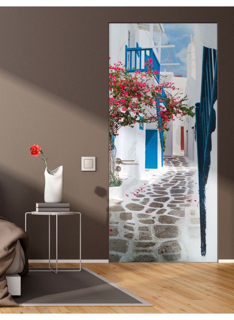 Decorative doors sticker