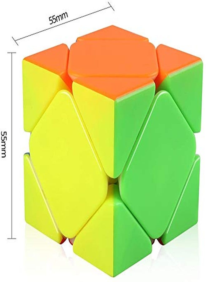 Authfort Qiyi Qicheng Skewb Speed Cube Stickerless Magic Cube Puzzle Toys for Kids (QiCheng Version) - Image 2