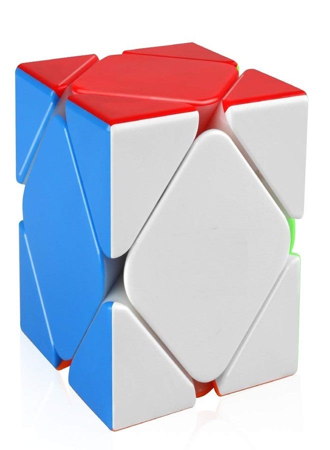 Authfort Qiyi Qicheng Skewb Speed Cube Stickerless Magic Cube Puzzle Toys for Kids (QiCheng Version) - Image 1