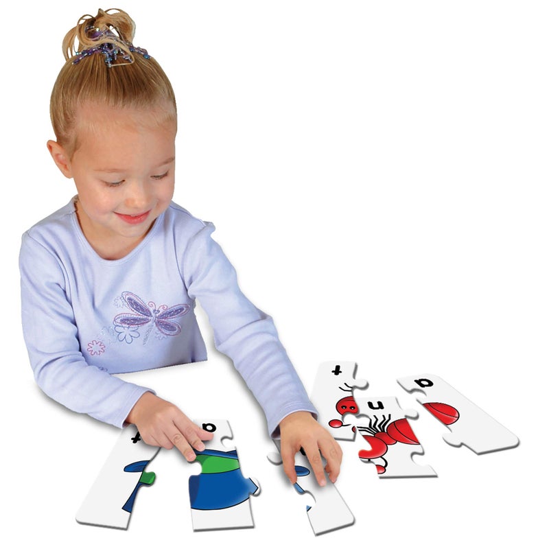 The Learning Journey: Match It! - 3 Letter Words -Spelling Puzzles for Kids Ages 3-5, Learn to Read With Preschool Learning Materials and Learning Games - Award Winning Educational Toys - Image 3