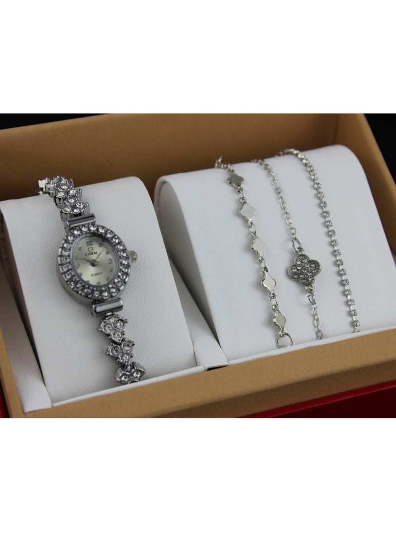 Reclaim with Argireline Women's evening watch set 