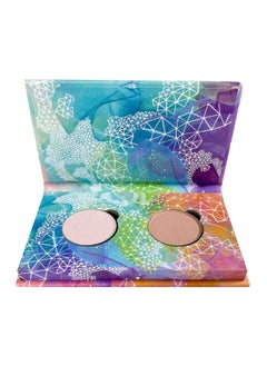 Honeybee Gardens Honeybee Gardens Mini Skinny Duo Eye Shadow Compact in Cameo and Porcelain, Longlasting, Refillable & Customizable, Vegan, 26mm Pans 