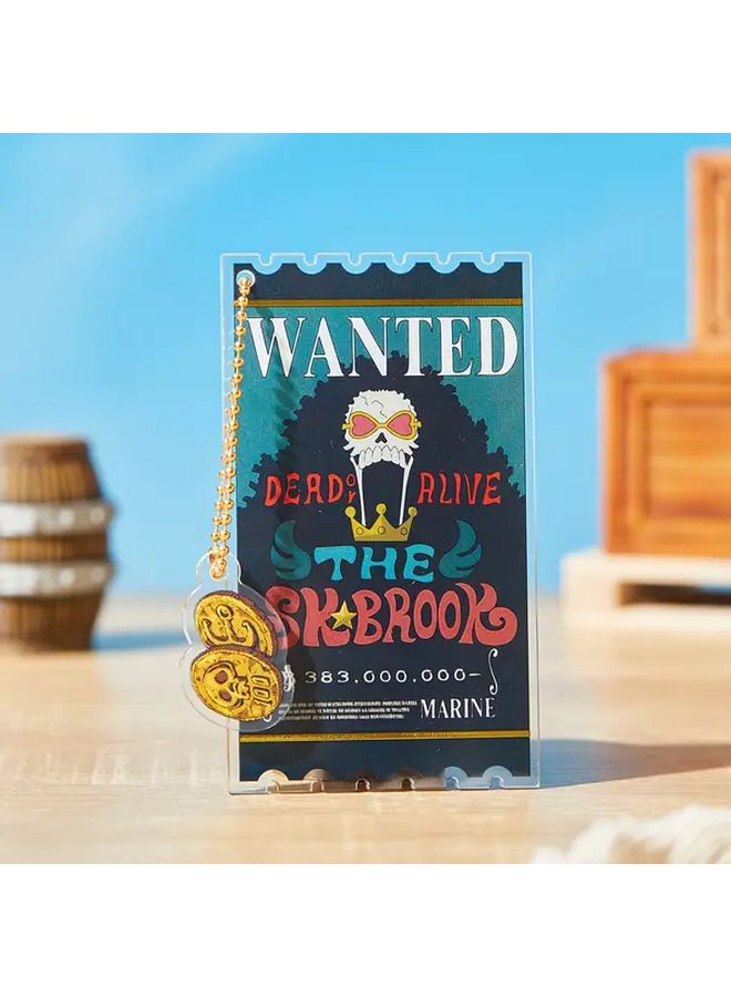 One Piece Pirate King Series Acrylic Bounty Notice Ticket Stub Keychain Mystery Box - Image 4