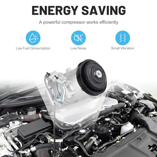 ILONPA ضاغط مكيف هواء جديد مع قابض لتويوتا يارس 1.5 1.5L 2007 2008 2009 2010 2011 2012 - Image 4