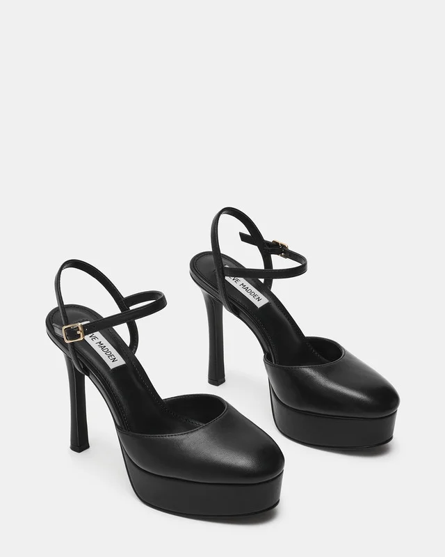 ستيف مادن Ravished Black Women's Sandals