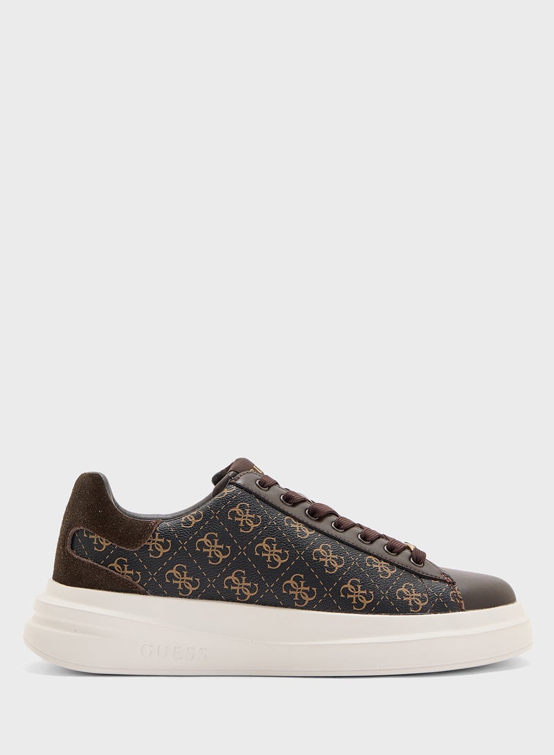 GUESS Elba Belluno Lace Up Low Top Sneakers  - Image 1