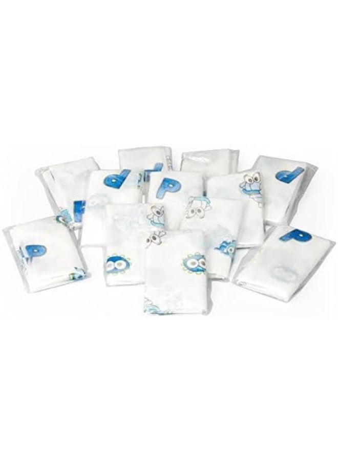 Potty Shields أغطية مقاعد المرحاض القابلة للتصرف (12 عبوة) - غطاء مرحاض XL مقاوم للماء للأطفال، والكبار - محمول ومغلف بشكل فردي للسفر، والتدريب، والعطلات، والحمامات العامة - Image 4