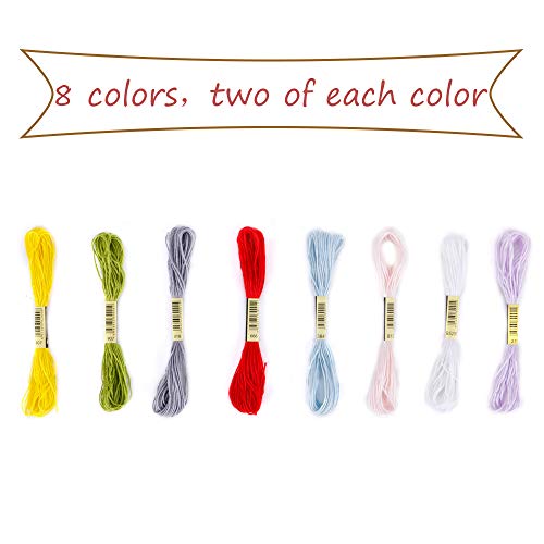 MIMAN Girls Hair String For Braids Dreadlocks DIY Braided Hair Wrap Colorful Styling Hair Braiding Yarn Hair Strings for Hip-hop Hair Accessories - Image 3