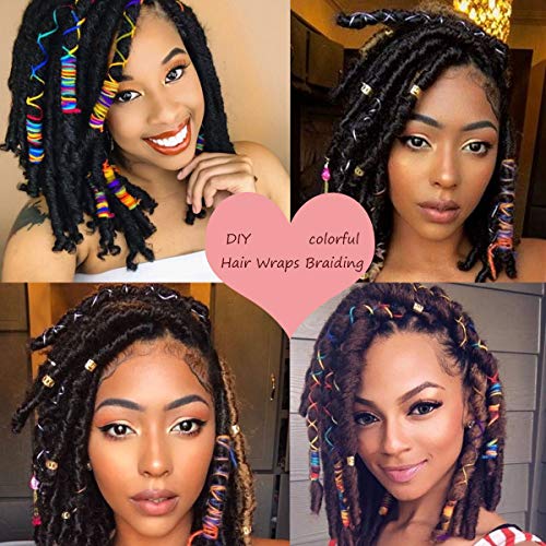 MIMAN Girls Hair String For Braids Dreadlocks DIY Braided Hair Wrap Colorful Styling Hair Braiding Yarn Hair Strings for Hip-hop Hair Accessories - Image 2