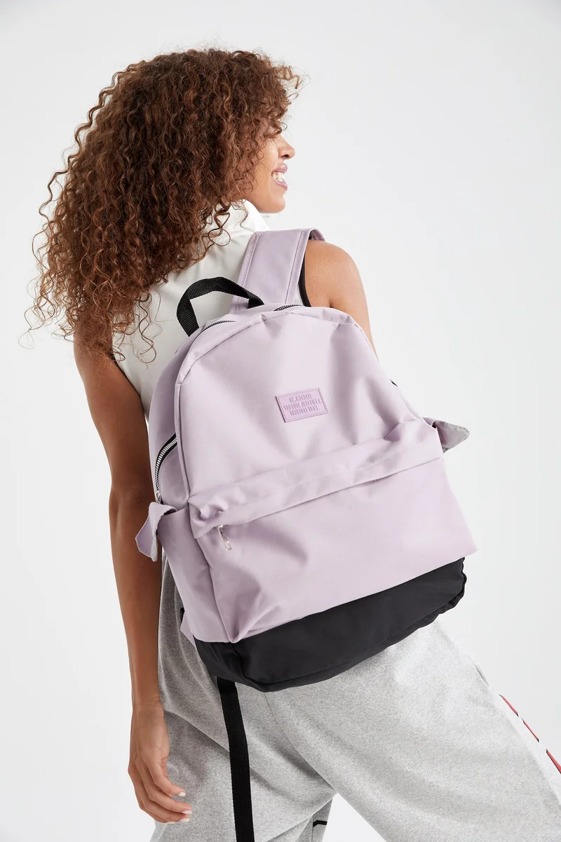 Defacto Unisex Waterproof Printed Large School Backpack