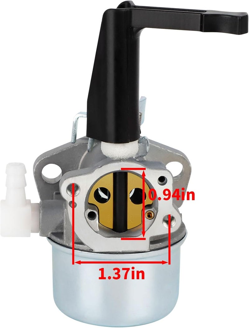 Ferilter 696065 Carburetor for Briggs Stratton Engine for Troy Bilt Craftsman Rototiller Generator Intek Motor 491588S Air Filter 110402 110412 5HP 5.5HP 6HP 6.5HP 7HP Engine - Image 3