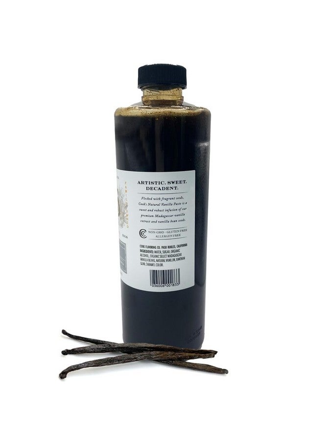 كوكس معجون حبوب الفانيليا الطبيعي من كوكس، فانيليا مدغشقر الفاخرة من الدرجة الأولى، مصنوعة من حبوب الفانيليا الطازجة للخبز والطهي، 16 أونصة - Image 1