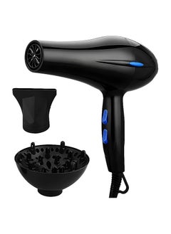 Hair Dryer 2200W Professional Powerful Hair Dryer Fast Heating Hot And Cold Adjustment Ionic Air Blow Dryer with Air Collecting