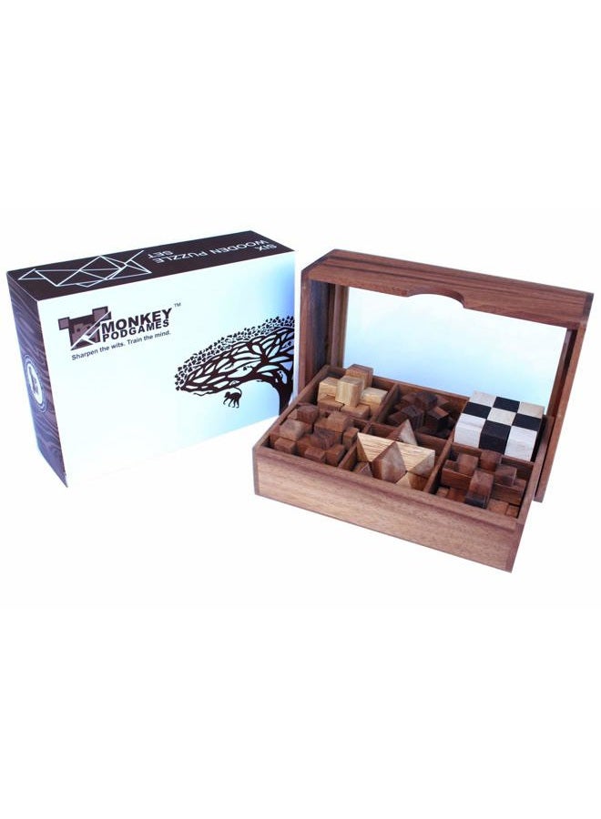 Monkey Pod Games Six Puzzle Gift Set - Image 3