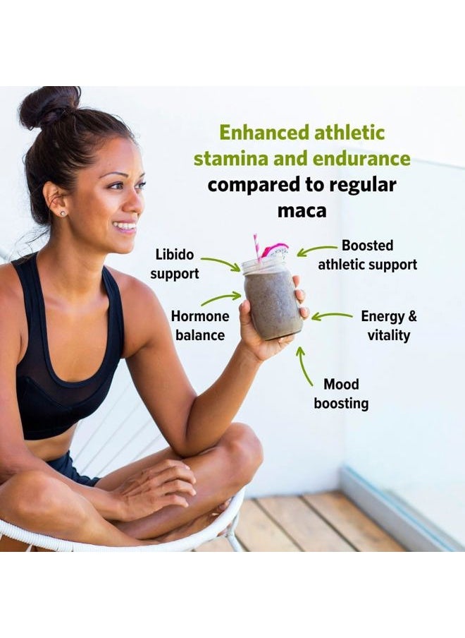 sunfood superfoods - Red Maca Root Powder | Organic | Raw | No Additives, Fillers or Preservatives | 8oz - Image 1