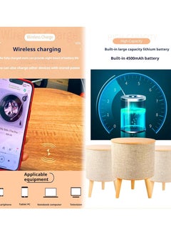 Nourest Nourest 4 in 1 Side Table with inbuilt Bluetooth speaker 70W  - Image 4
