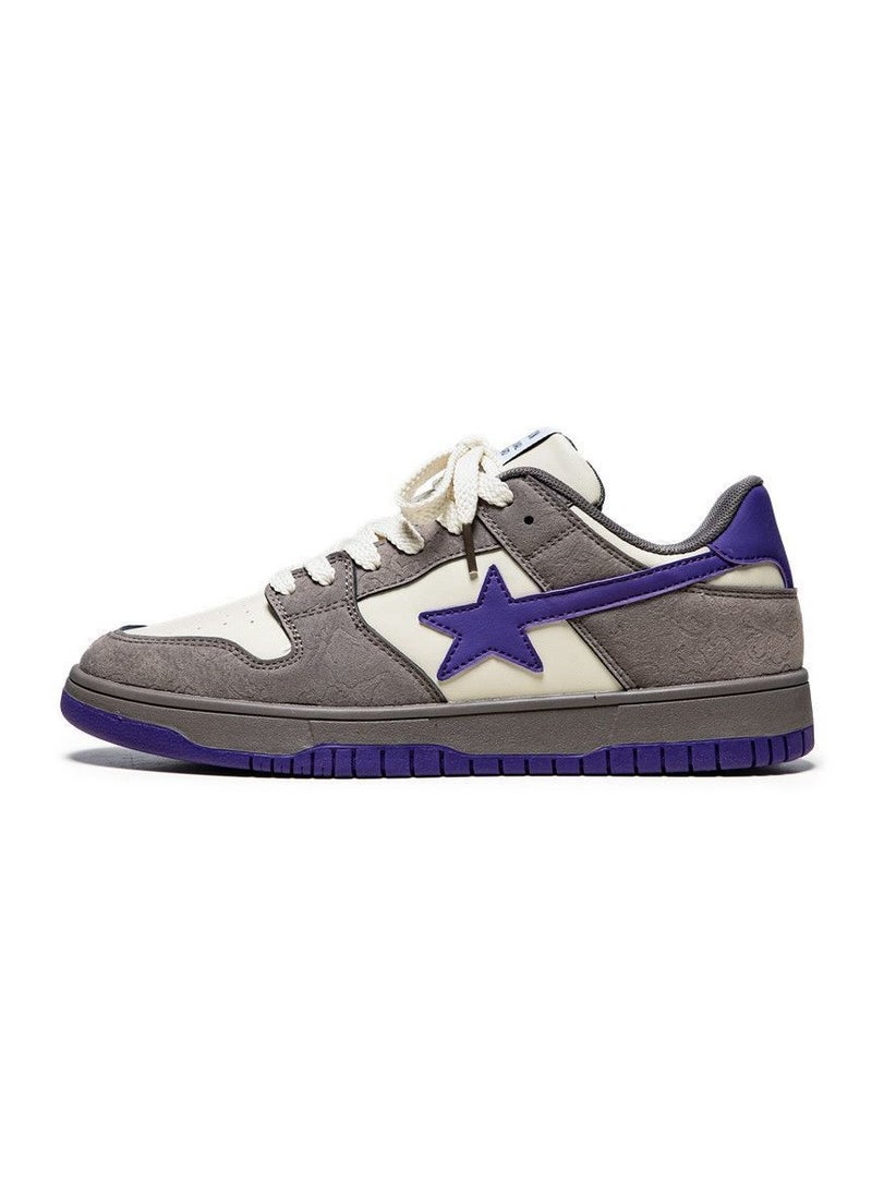 KUYING - New Fashion Trend Men's Board Shoes Gradient Low Top Sports Shoes - Image 1