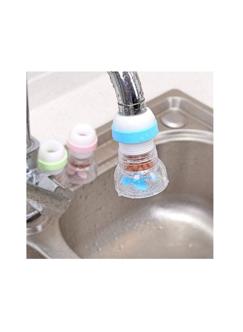 Y&D KASTWAVE 3 Pcs Rotating Faucet, Kitchen Water Filter Splash Tap Spray Saver Telescopic Water-Saving Nozzle Faucet No-Cracking No-Leakage - Image 2