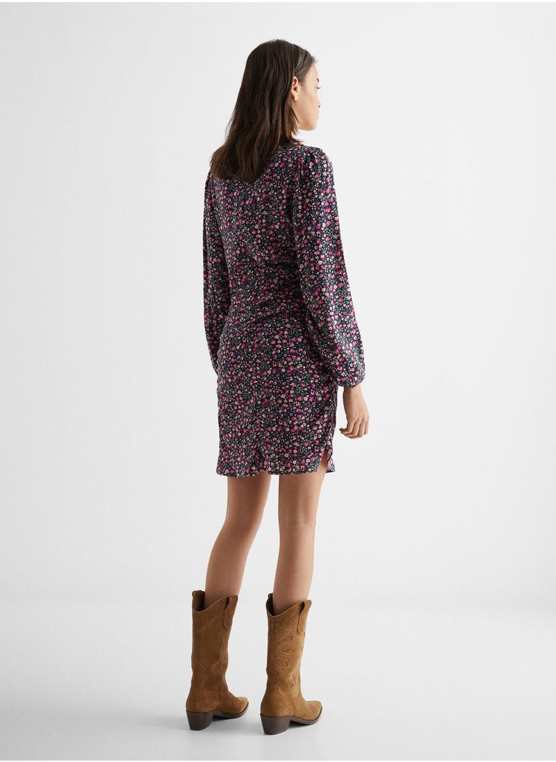 MANGO - Youth Floral Print Dress - Image 1