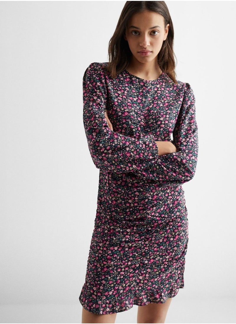 MANGO - Youth Floral Print Dress - Image 1