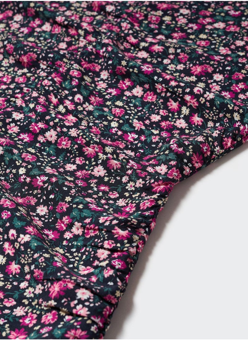 MANGO - Youth Floral Print Dress - Image 1