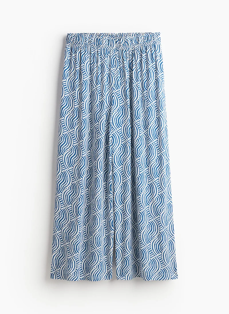 H&M Cropped Pull-On Trousers