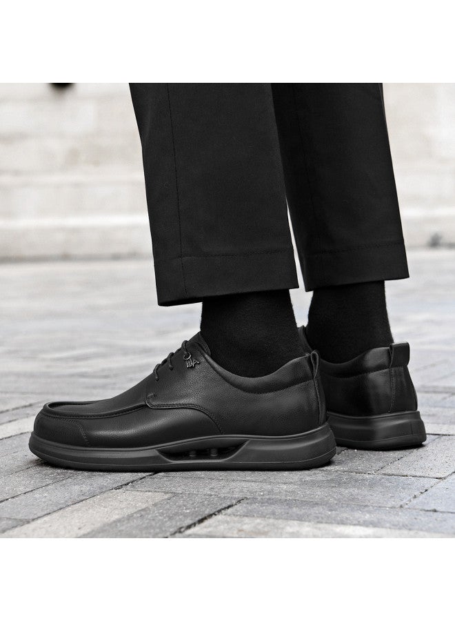 HLA Top Grain Leather】men's Leather Shoes, Business Dress Shoes, British Style Formal Shoes, Casual Versatile Men's Leather Shoes - Image 4