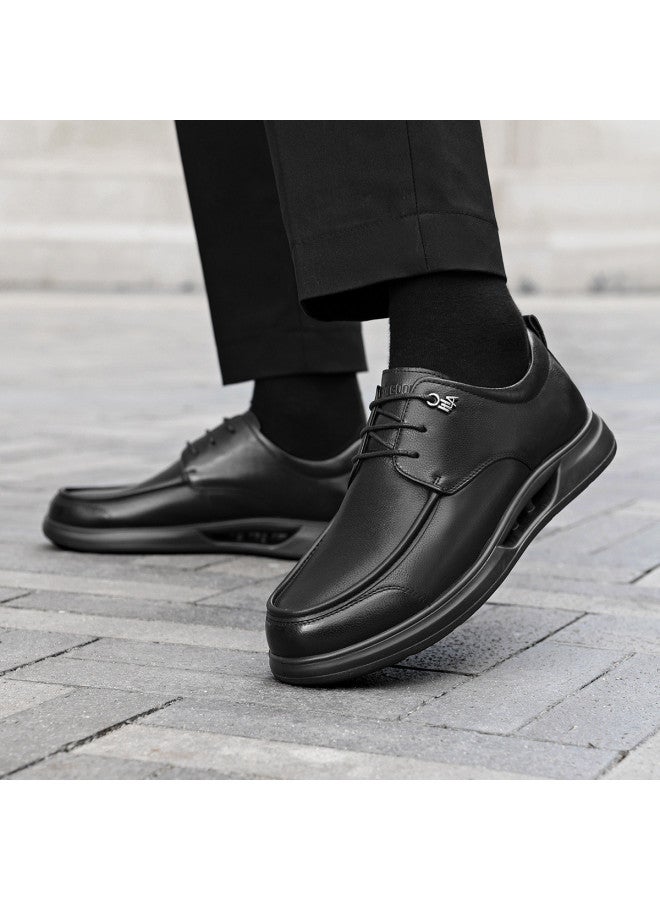 HLA Top Grain Leather】men's Leather Shoes, Business Dress Shoes, British Style Formal Shoes, Casual Versatile Men's Leather Shoes - Image 5