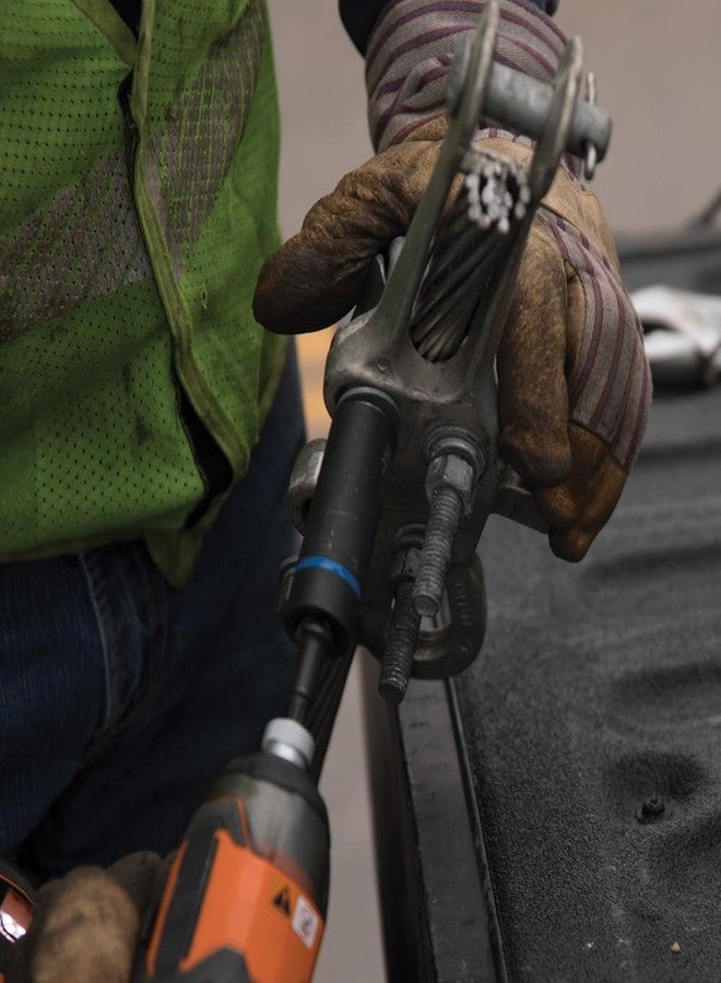 Klein Tools 2-in-1 Impact Socket with 12-Point Deep Sockets, Coaxial Spring Loaded in 1-1/8 and 15/16-Inch Sizes - Image 5