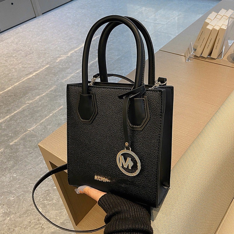 Crossbody Small Bag Fashion Versatile Retro One-Shoulder Accessible Luxury Small Square Bag Women'S Niche Fashion Women'S Bag - Image 4