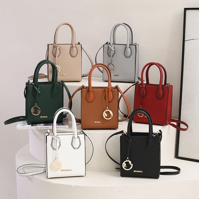 Crossbody Small Bag Fashion Versatile Retro One-Shoulder Accessible Luxury Small Square Bag Women'S Niche Fashion Women'S Bag - Image 2