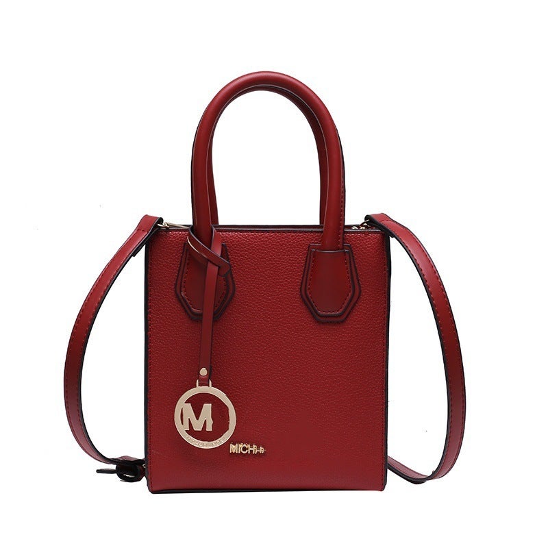 Crossbody Small Bag Fashion Versatile Retro One-Shoulder Accessible Luxury Small Square Bag Women'S Niche Fashion Women'S Bag - Image 1