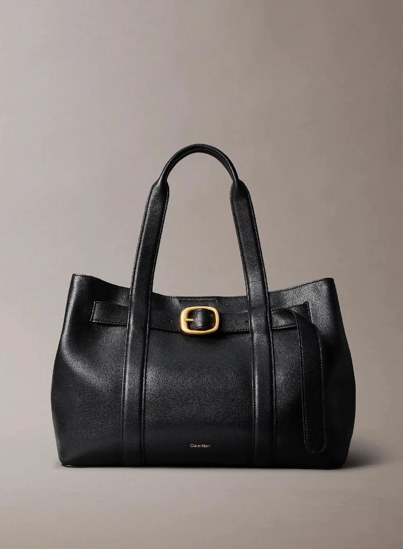 Belted Tote Bag