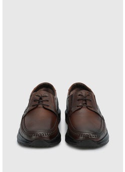 eclipse Tan Leather Men's Shoes  - Image 3