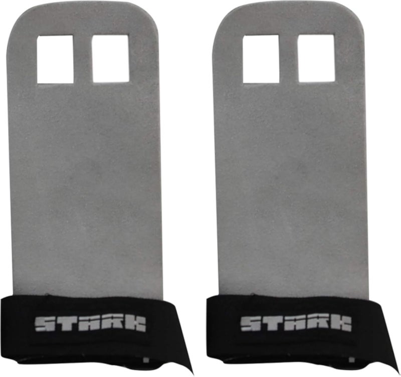 Stark 2 Holes Large Hand Grips, Set Of 2 - Grey