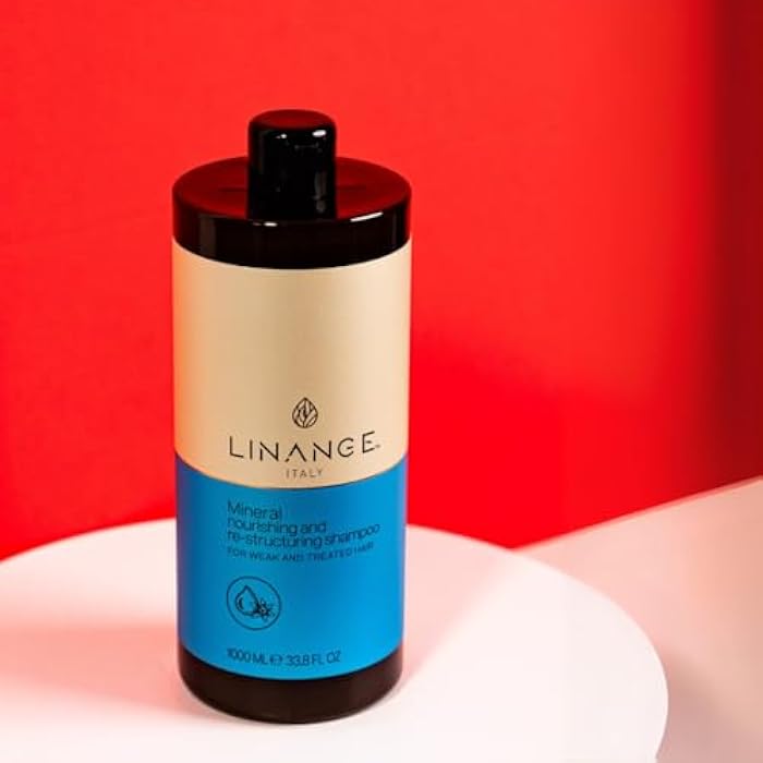 LINANGE Mineral Nourishing & Restructuring Shampoo, 1000ml / 33.8 oz. - Image 4