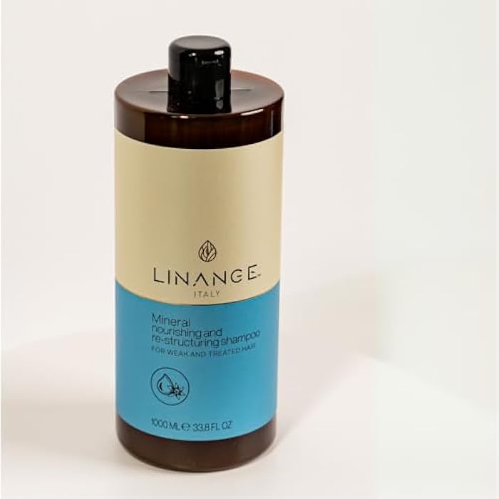 LINANGE Mineral Nourishing & Restructuring Shampoo, 1000ml / 33.8 oz. - Image 3