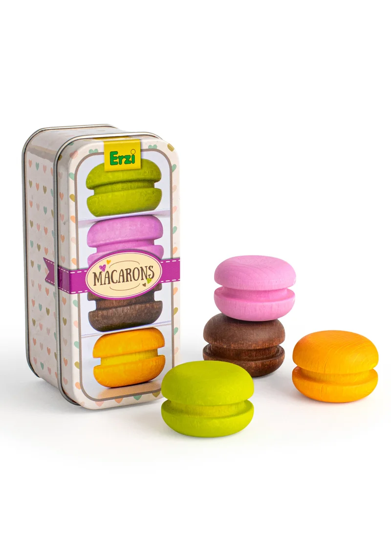 Erzi Macaroons in a Tin