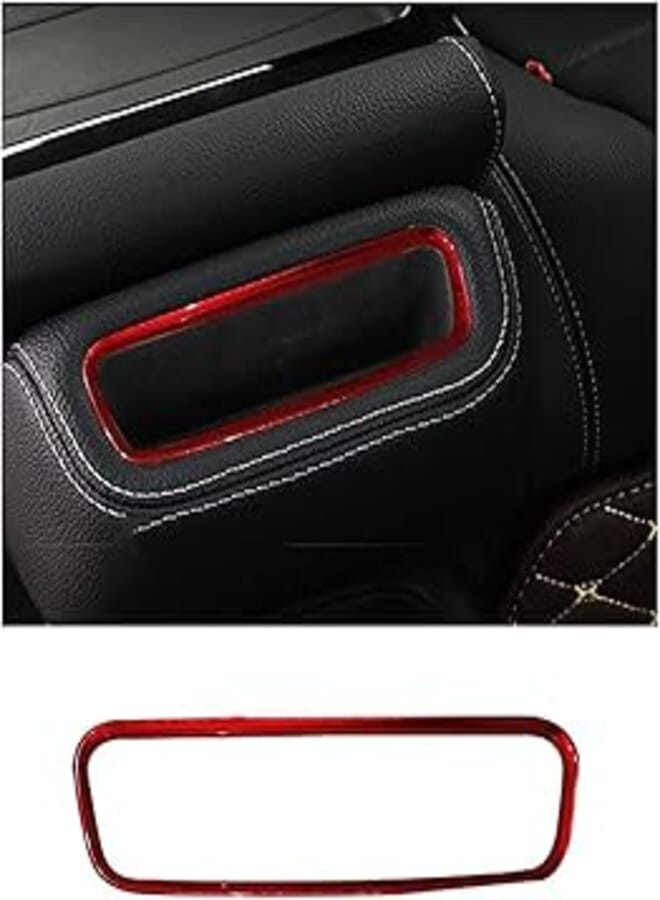Consonance Center Hole Accessory Frame for Mercedes E-Class 2016 to 2019 - Red