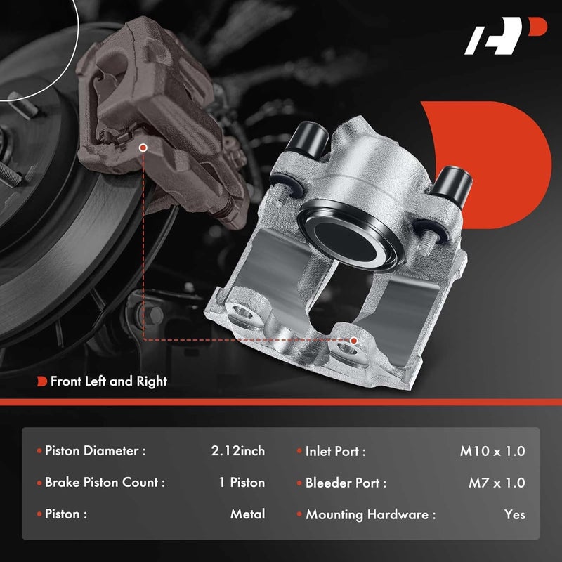 A-Premium Brake Caliper Assembly for BMW - Image 2