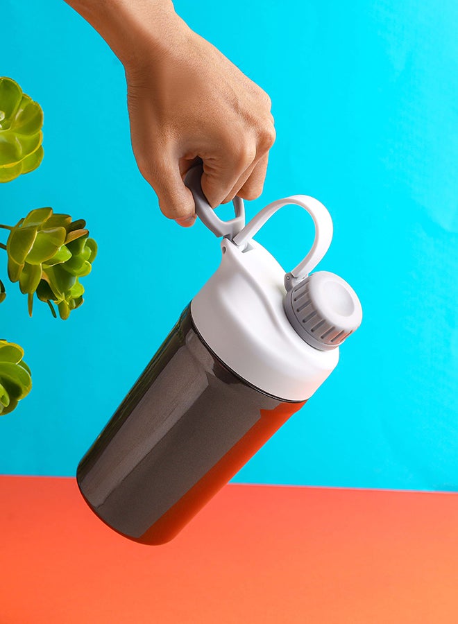 Royalford 590ml Protein Shaker Bottle - RF12184, with SS Blending Ball for Lump-Free Proteins Smooth Shakes, Leak-Proof and Portable Design, Suitable for Indoor and Outdoor Use - Image 5