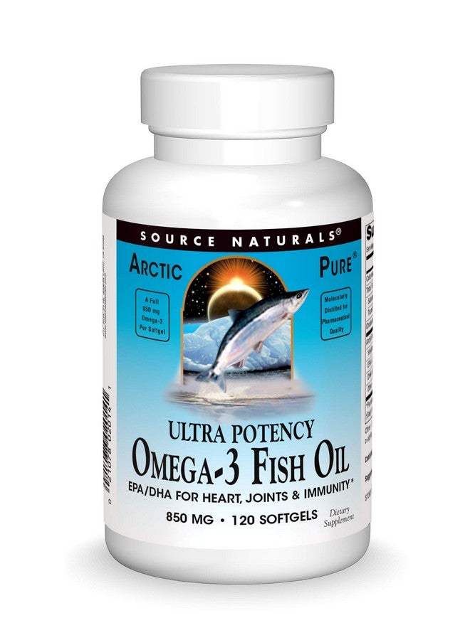 Source Naturals Arcticpure Ultra Potency 850 Mg Omega3 Fish Oil 120 Softgels - Image 1