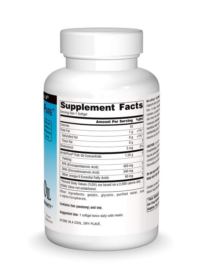 Source Naturals Arcticpure Ultra Potency 850 Mg Omega3 Fish Oil 120 Softgels - Image 3