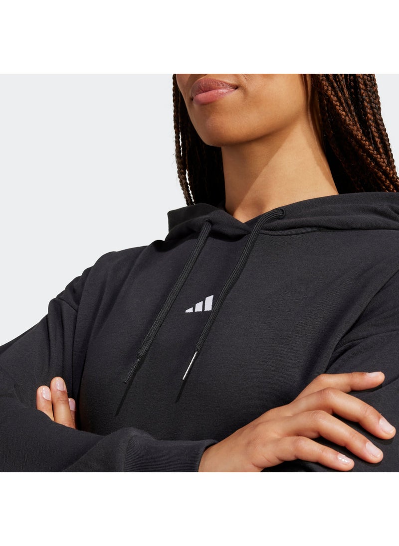 Adidas Essentials Small Logo French Terry Hoodie  - Image 4