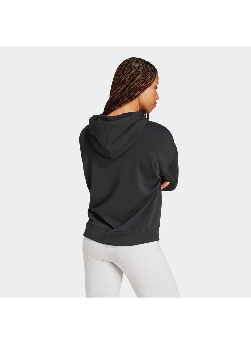 Adidas Essentials Small Logo French Terry Hoodie  - Image 2